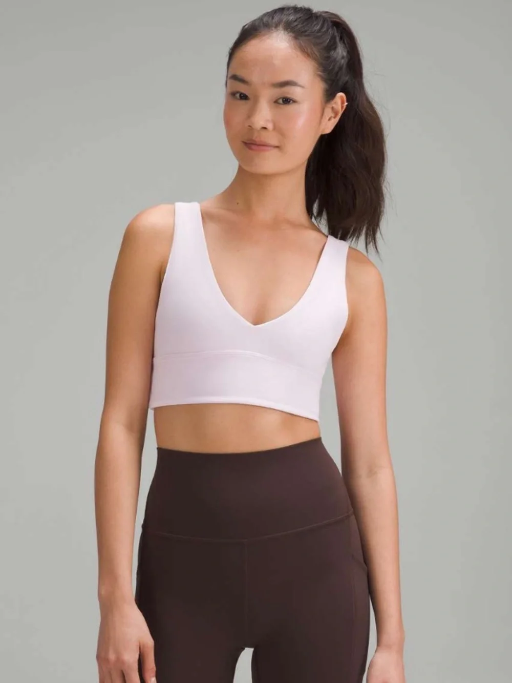 Lululemon🍋align V Neck Bra size 14 Meadowsweet Pink NWT 🥰